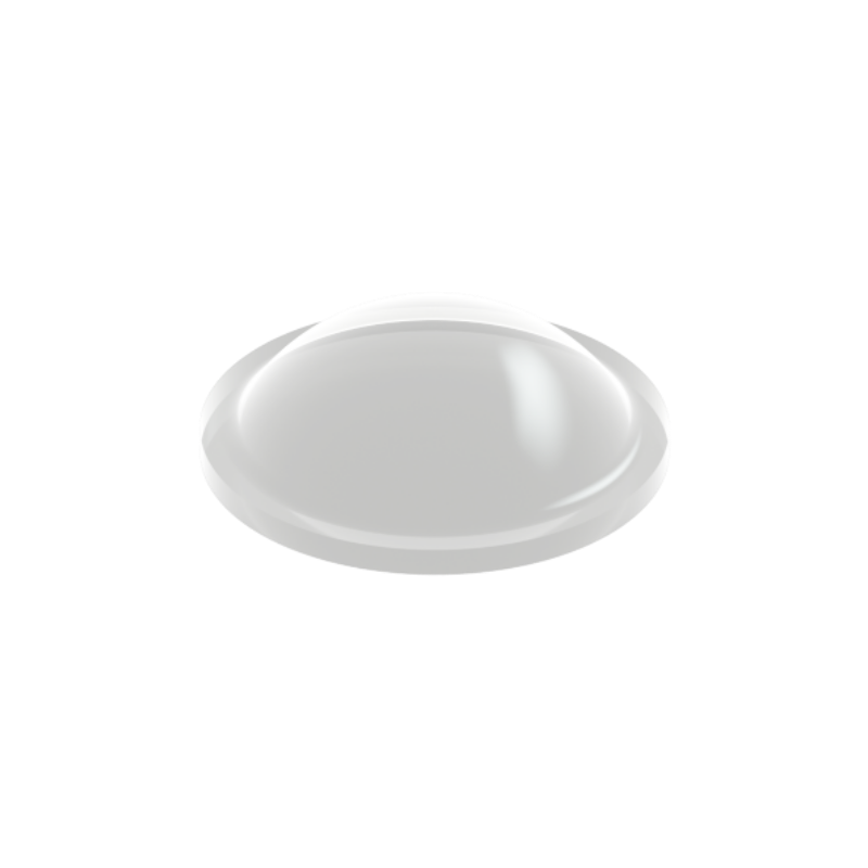 Clear PD2010 self-adhesive domed bumper measuring 10 mm x 3.1 mm